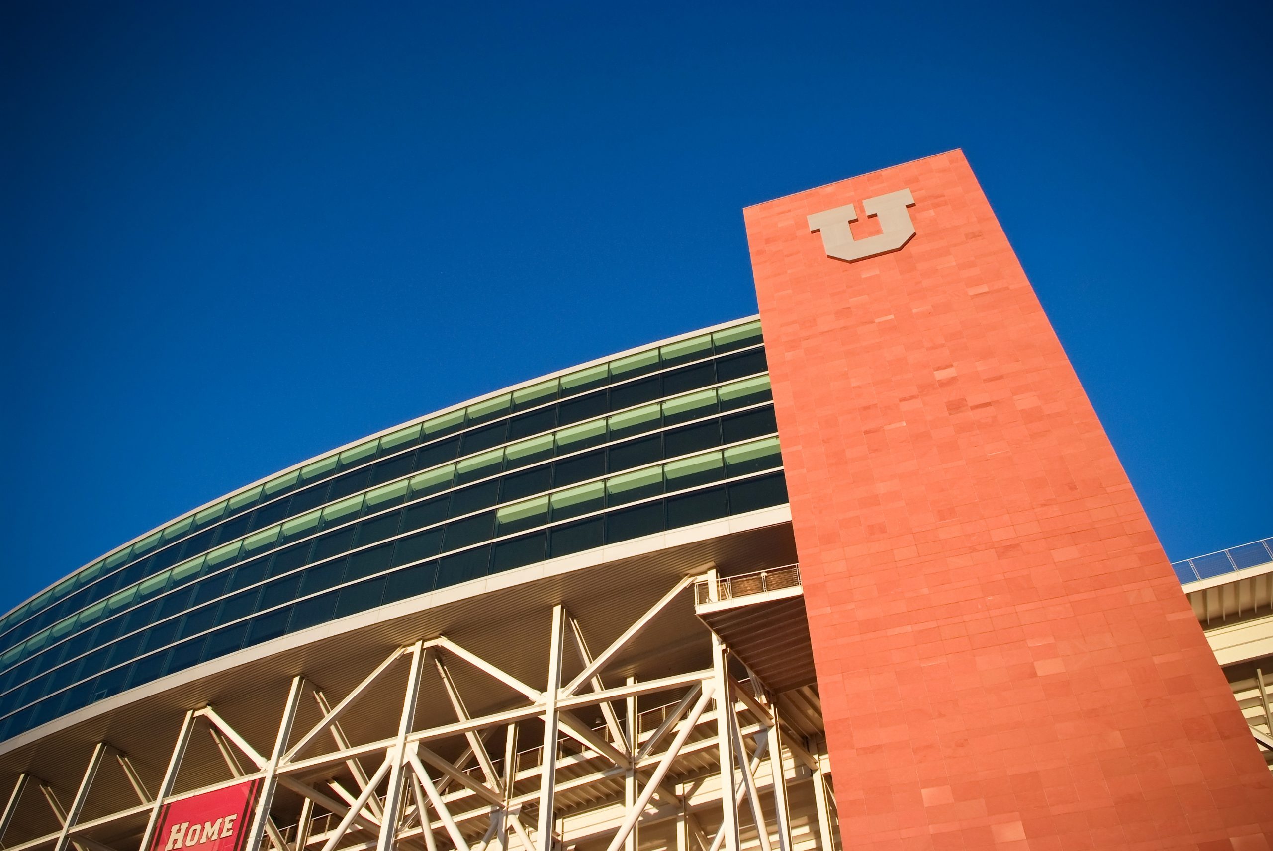 The Tower at Rice-Eccles Stadium, home of the Utah Utes and site of the 2002 Winter Olympics opening and closing ceremonies