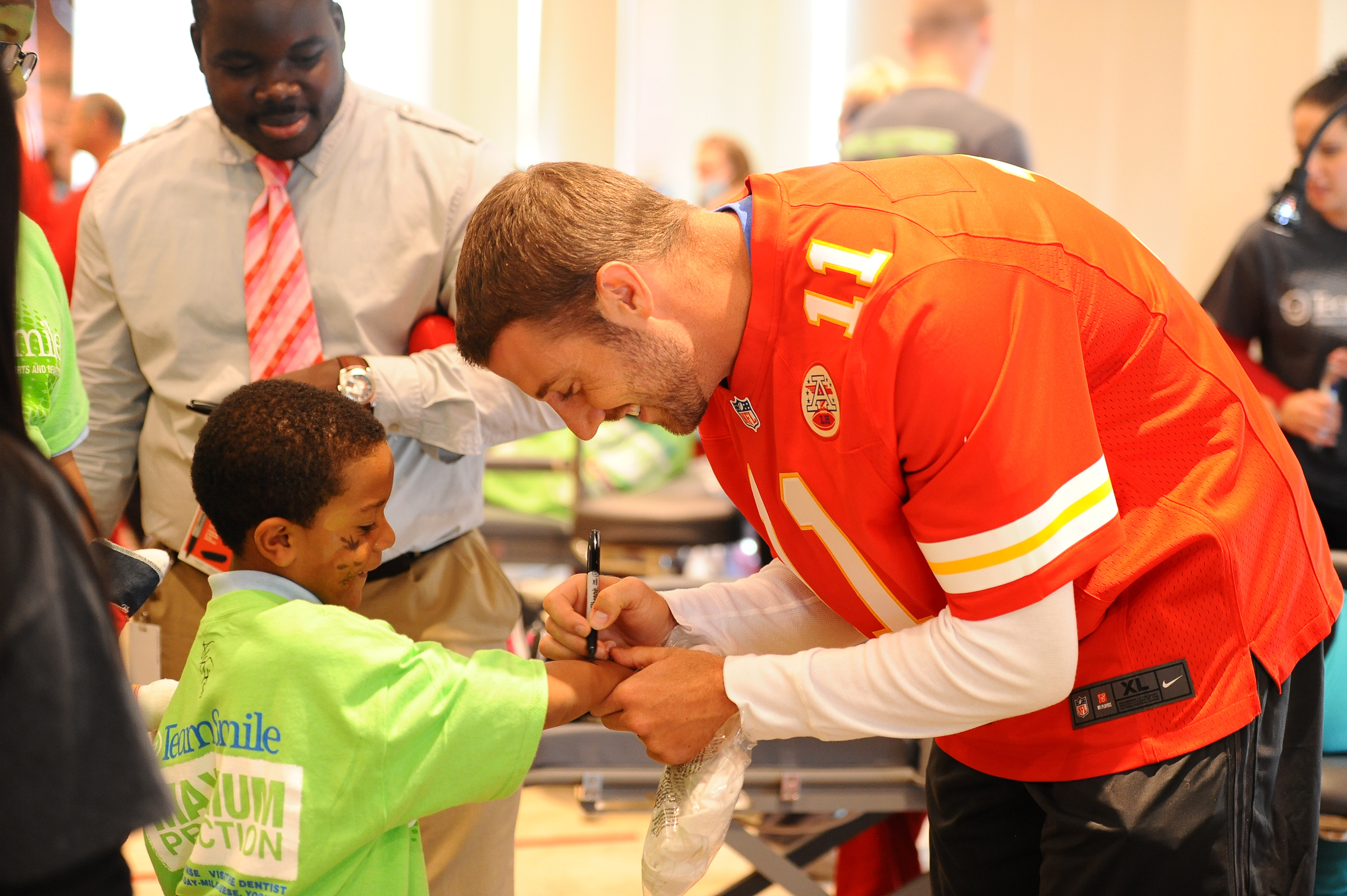 University of Utah alum Alex Smith, quarterback for the Kansas City Chiefs, is a leader on and off the field. Smith will give the 2014 commencement address at the U on May 1, 2014.