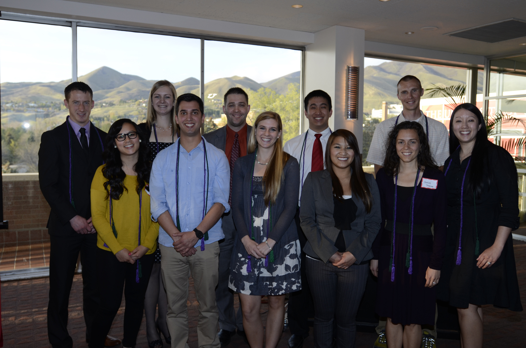 2012 Service-Learning Scholar Graduates.