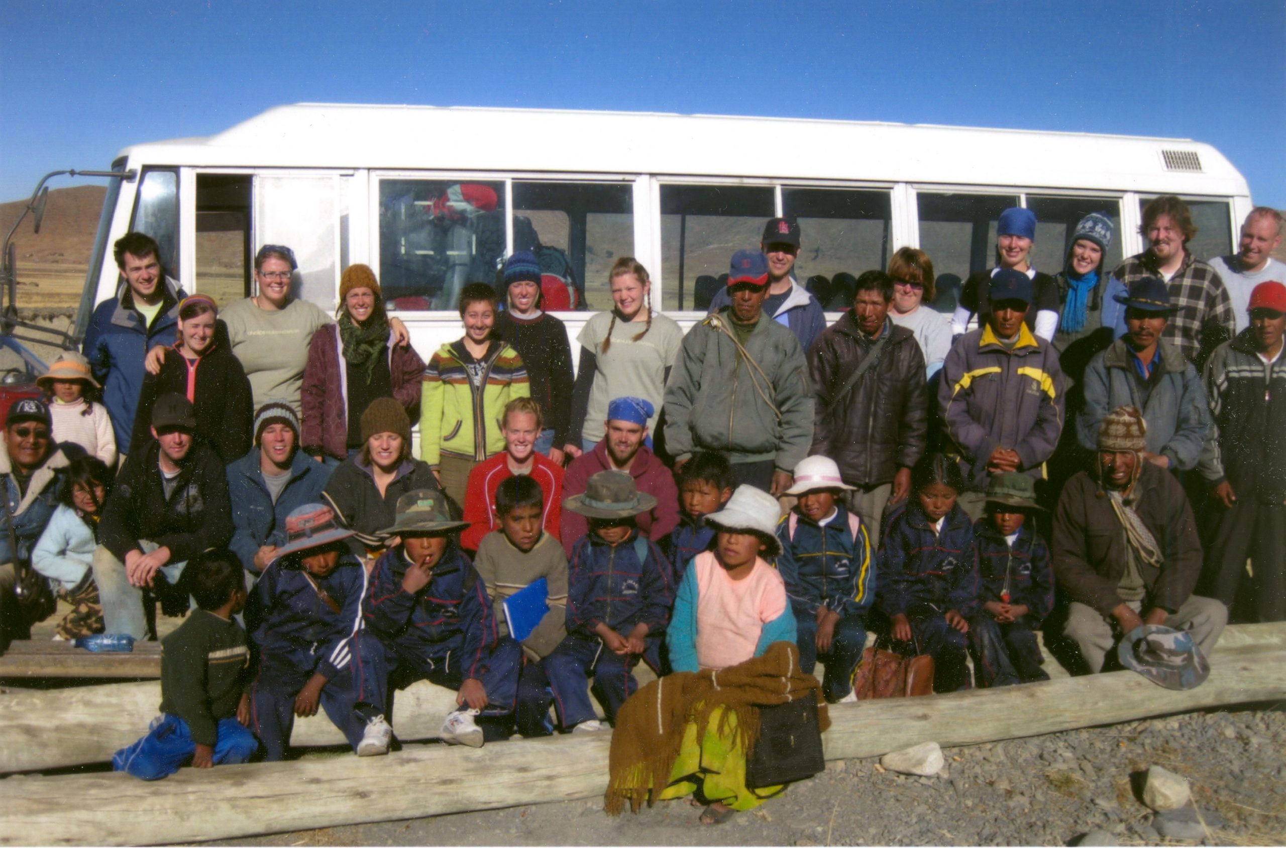 Twelve Bennion Center volunteers learned about service in the high-lying Bolivian village of Suriquina.