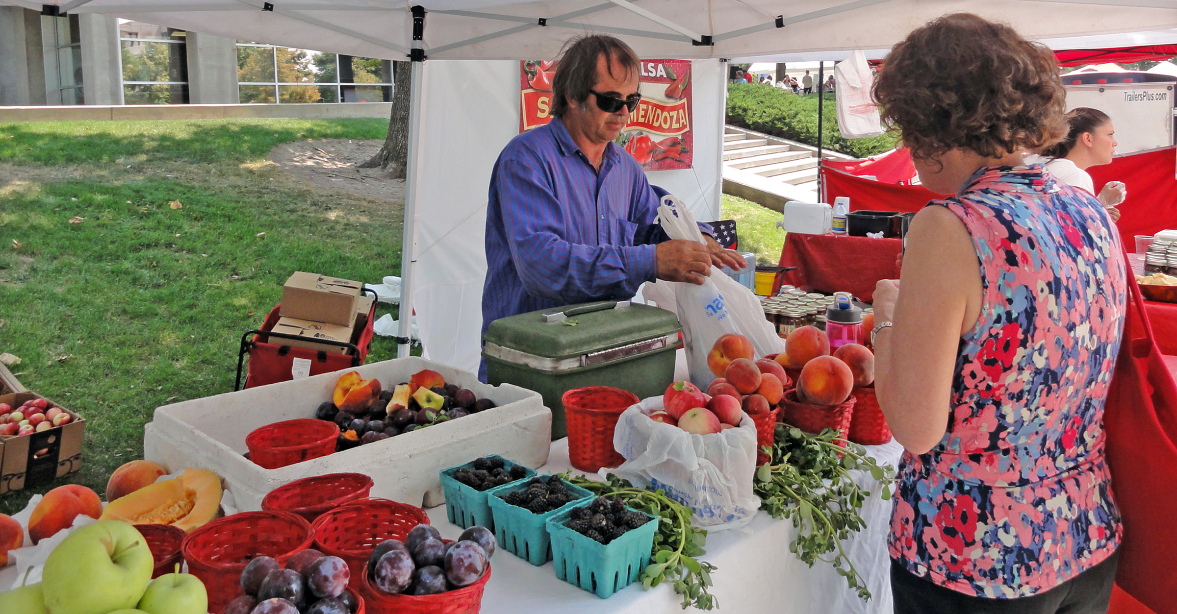 The University of Utah farmers market begins Thursday, Aug. 29, 10 a.m. – 2 p.m., and runs through Oct. 10.