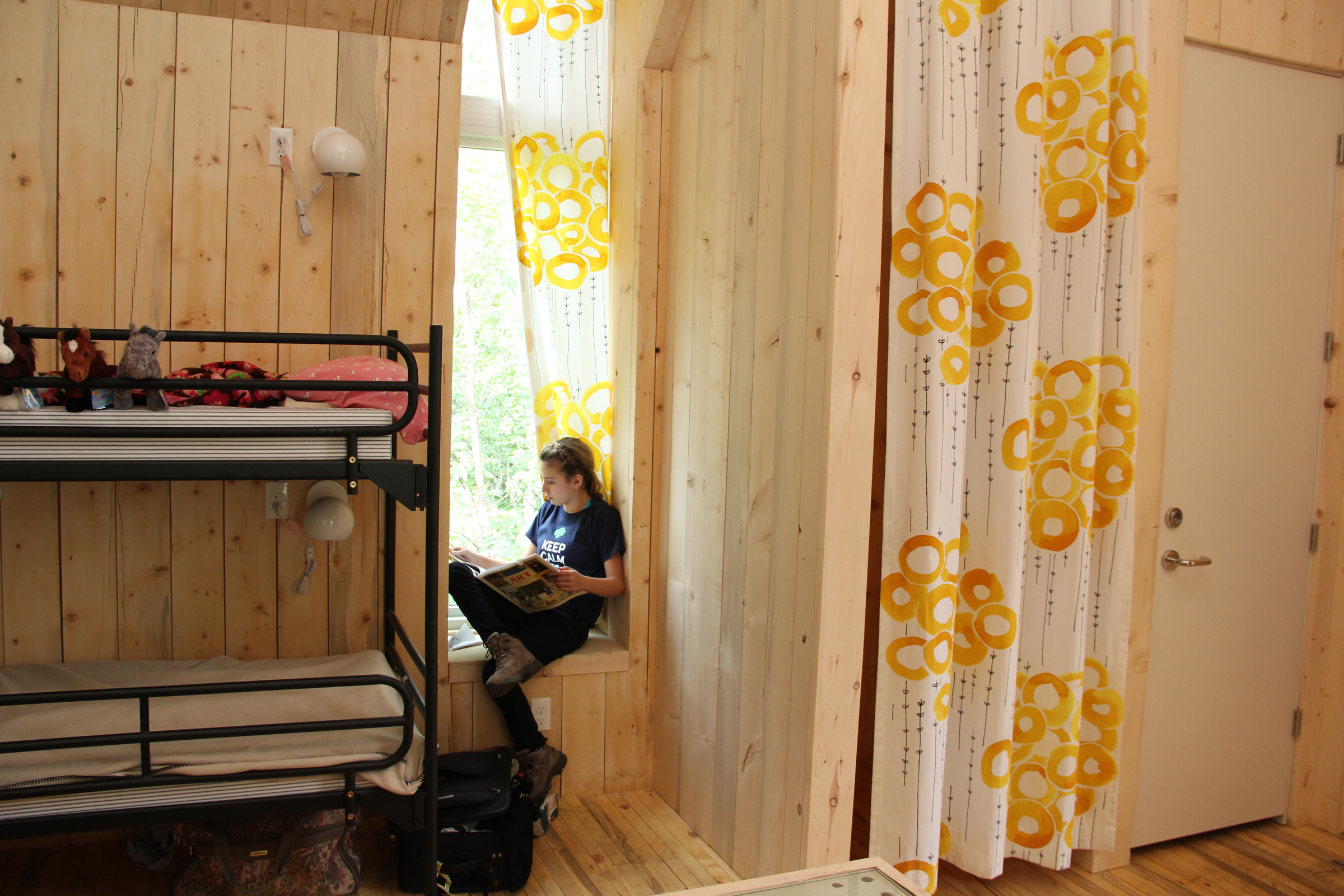 Cabins Built with Girl Power and Sustainable Timber -Trefoil Ranch Girl Scout Camp, Provo Canyon