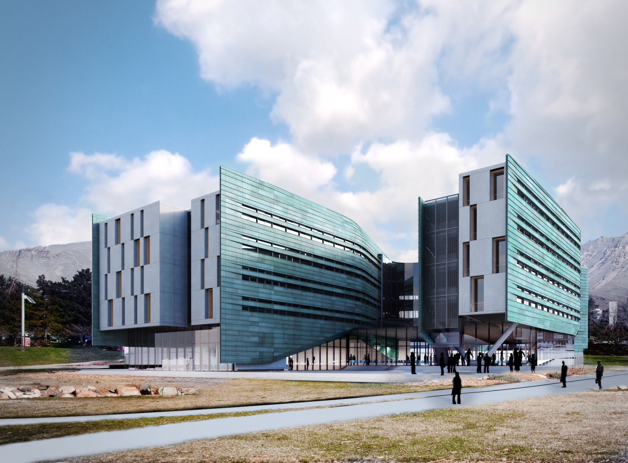 Rendering of the Lassonde Studios