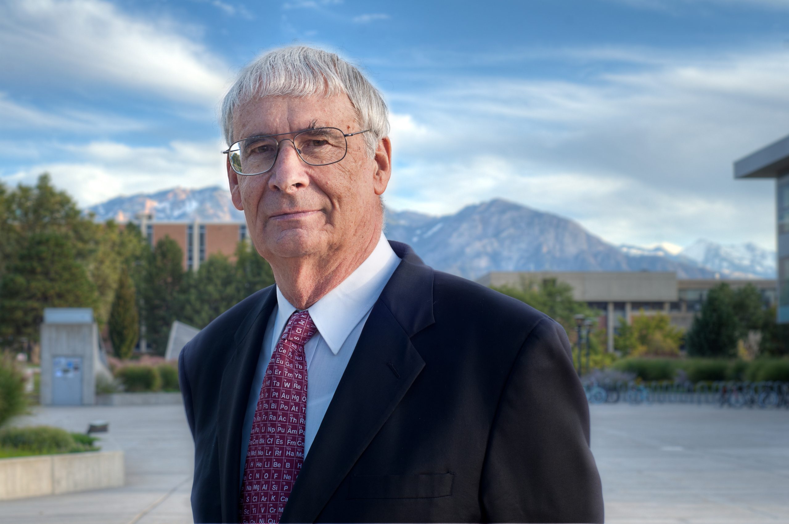 Peter Stang, distinguished professor of chemistry and winner of the National Medal of Science