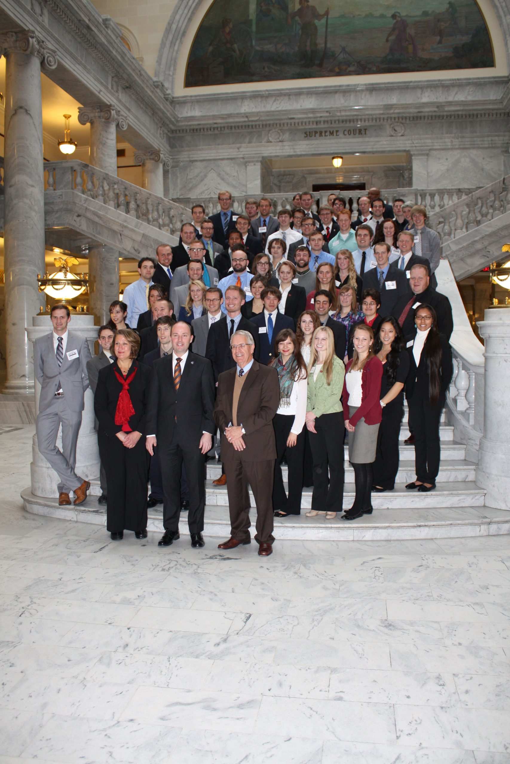 2014 participants from the University of Utah and Utah State University at Research Posters on the Hill