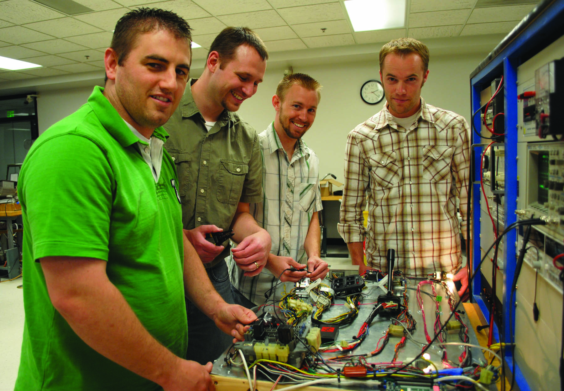 Short Solutions is one of the companies started at the University of Utah in fiscal year 2010. Pictured is the student team behind the company.