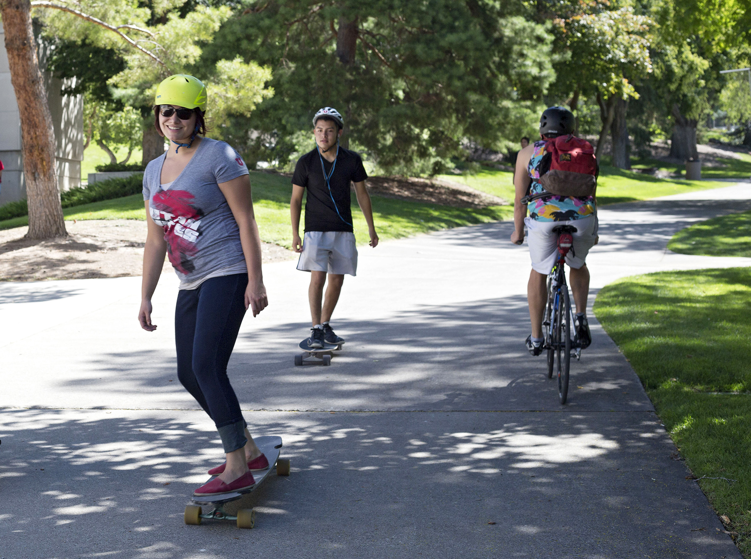 Safety personnel educated or warned more than 500 cyclists and skateboarders on campus last month alone. This was part of the university’s SAFE (Sidewalks are for Everyone) campaign, which was instituted after the U’s sidewalk policy was updated in August to enhance safety for pedestrians across campus.