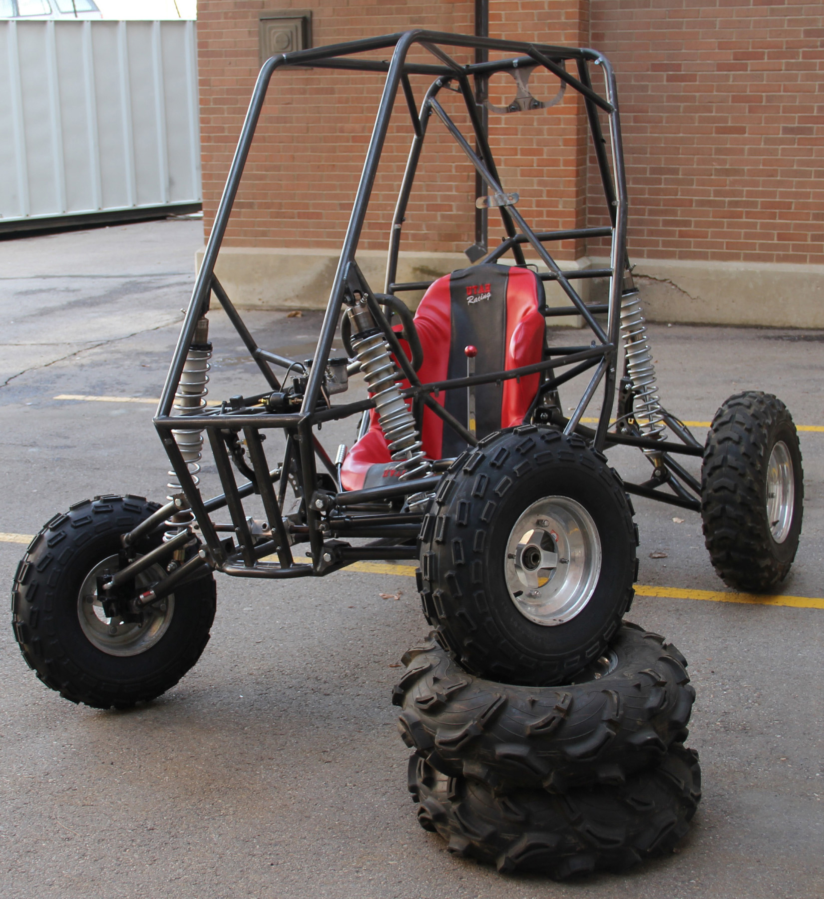 The U of U Department of Mechanical Engineering will hold its 14th annual  Design Day showcase on Tuesday April 19 in the Olpin Student Union. The event is open to the public, who will have an opportunity to attend three different competitions and even try out this vehicle built by SAE Baja 2011.