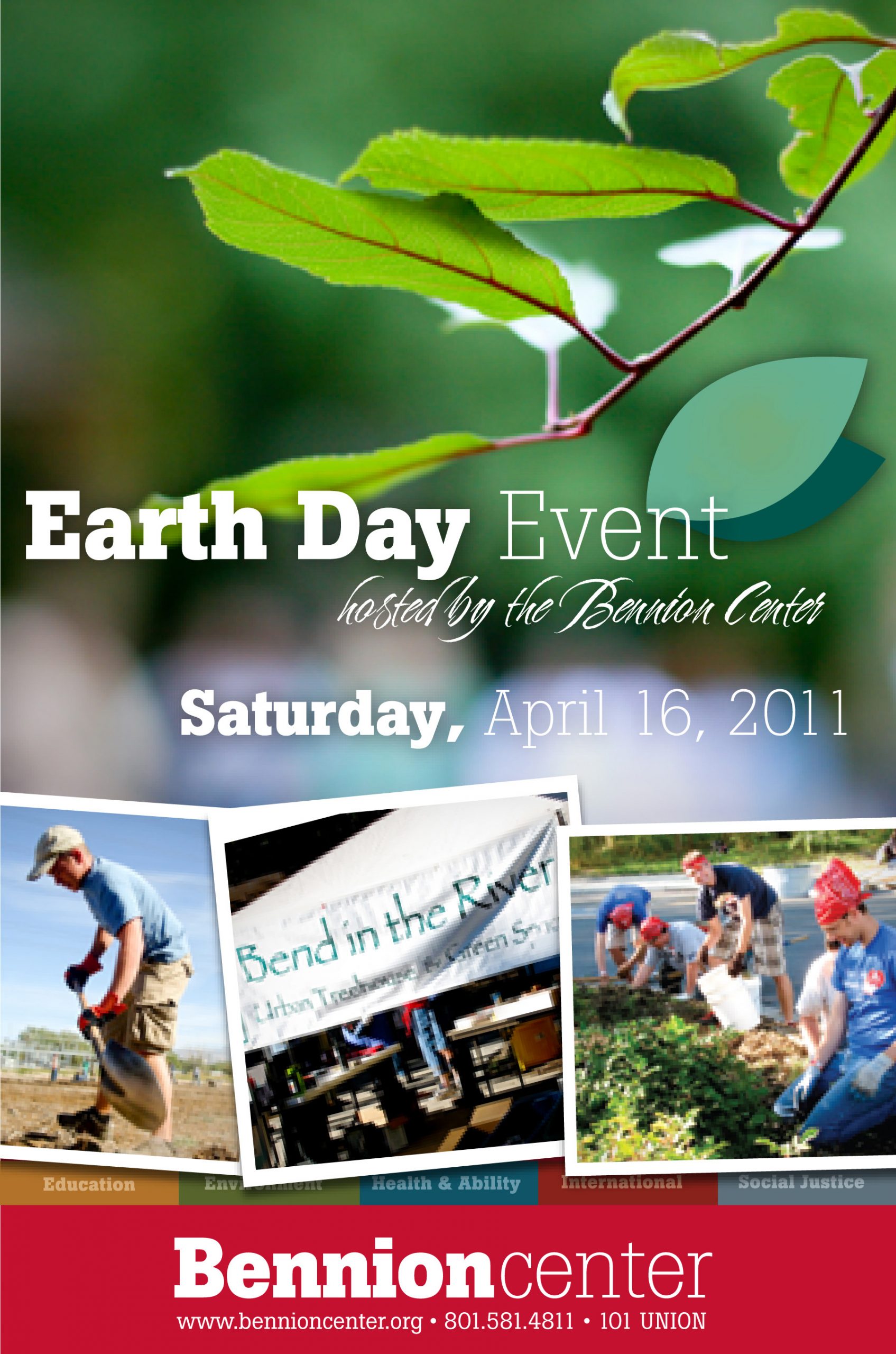 On Saturday, April 16 from 8:30 a.m. to 12:30 p.m., volunteers are asked to go to one of four service locations, where they will participate in a variety of environmentally-centered activities in honor of upcoming Earth Day. All events are free and open to the public. Pre-registration is not required, but it is encouraged.