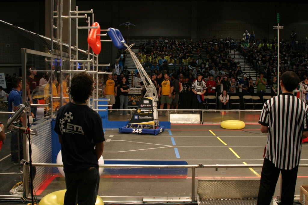 Approximately 1,000 high school students will compete April 7-9 in the regional For Inspiration and Recognition of Science and Technology (FIRST) Robotics Competition at the University of Utah's Huntsman Center. The competition will host students from Utah and surrounding states to maneuver robots they designed and built to compete on a playing field.