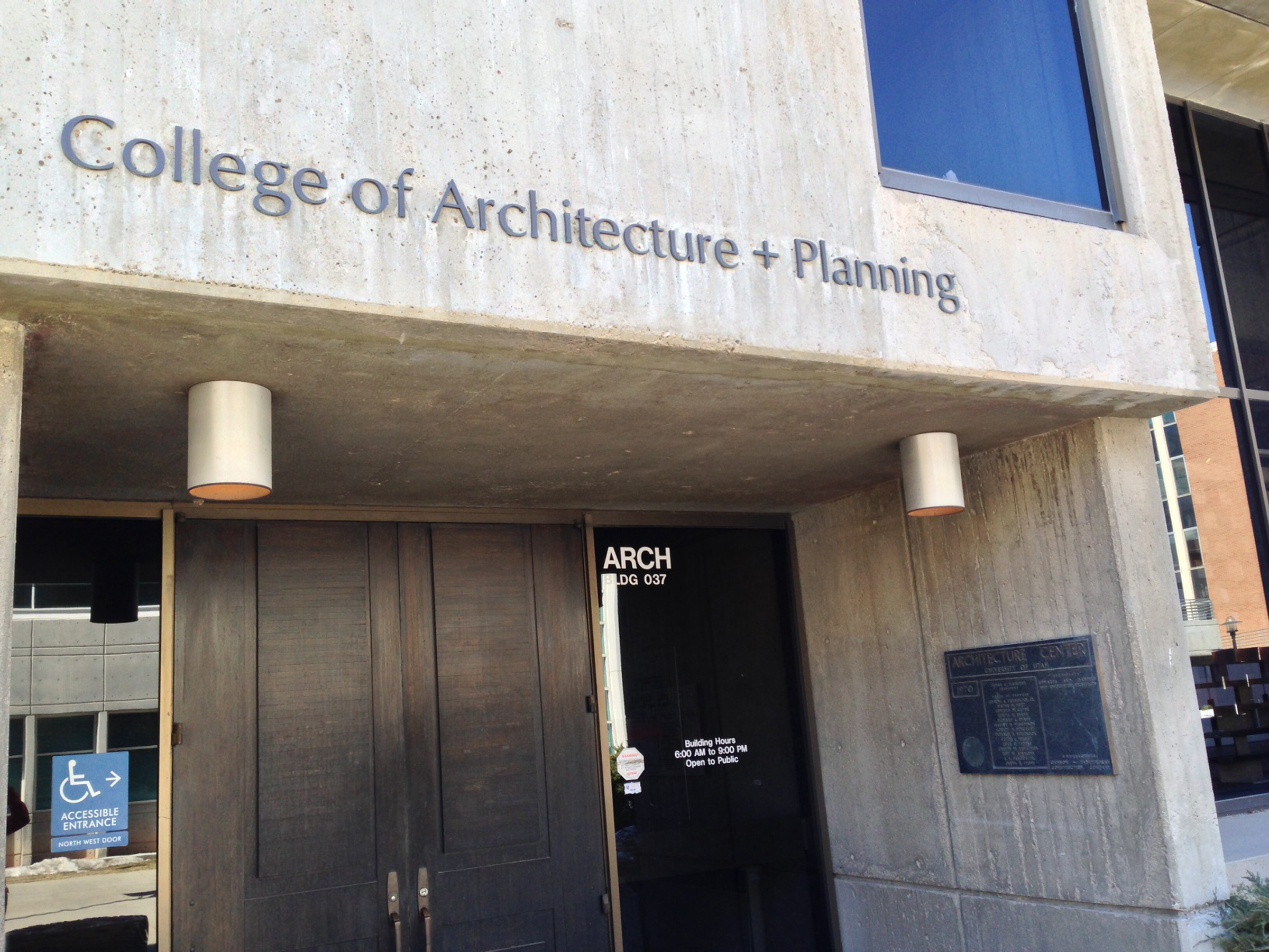 College of Architecture + Planning.