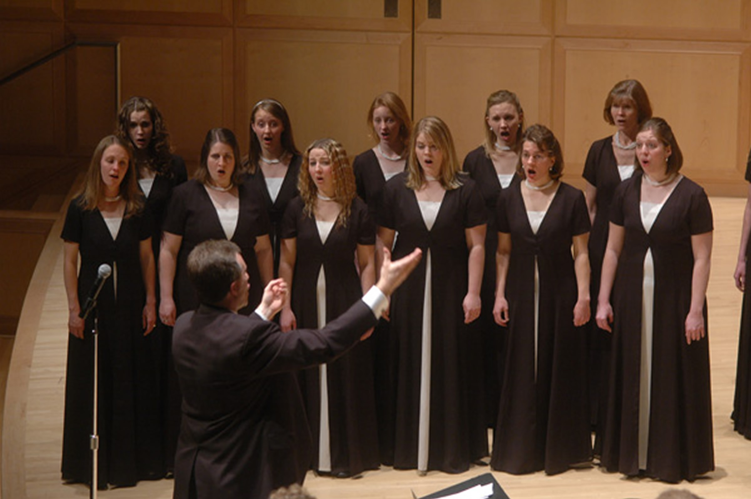 University Singers, May 1, 2005 at Libby Gardner Hall.